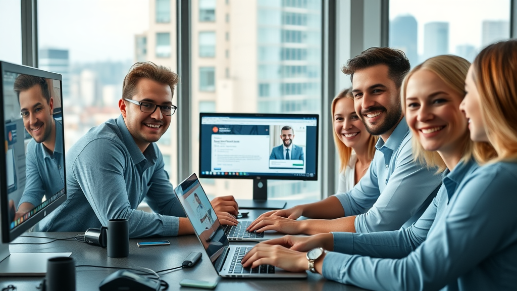 go high level alternatives marketing team managing social media and email campaigns collaboratively