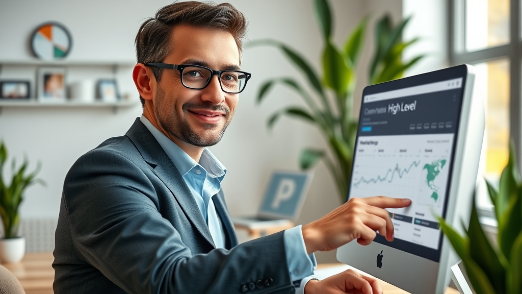 go high level all-in-one digital marketing platform professional dashboard