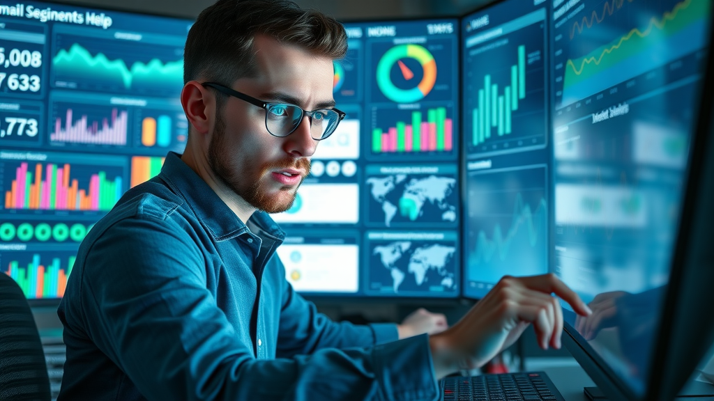 Go High Level detailed email campaign dashboard and segmentation analytics for marketers